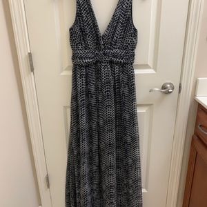 Ya Los Angeles V Neck Maxi Dress